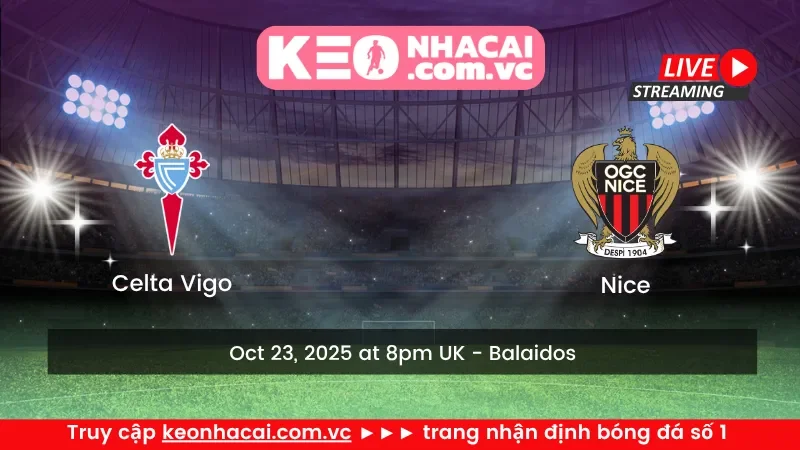 Celta Vigo vs Nice