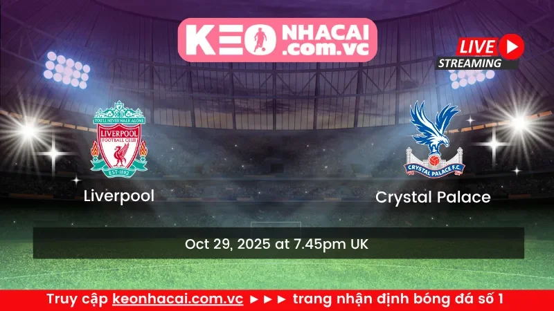Liverpool vs Crystal Palace