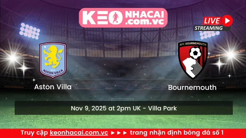 Aston Villa vs Bournemouth